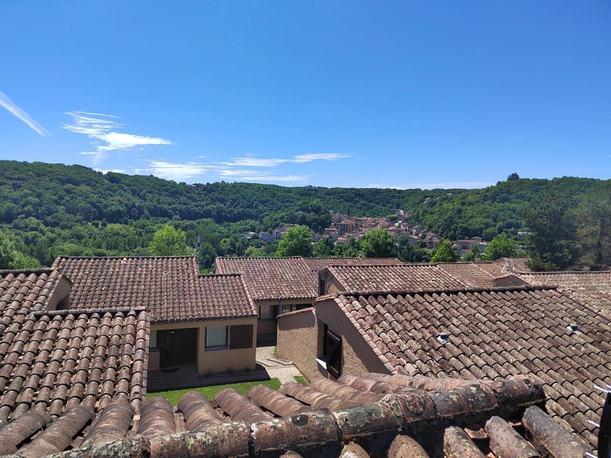 Village Bord De Ciel Caylus Bagian luar foto